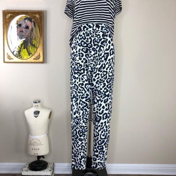 Just Female ASOS UO Cheetah Leopard Harem Drop Pants - Picture 7 of 7